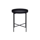 Ver imagem 3 de Mesa de Apoio Bandeja Sofá Cama Redonda 40x50cm Média Collie - Preto