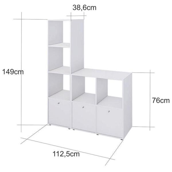 Armário Multiuso Dominox-Belmax - Branco - 2