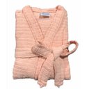 Ver imagem 1 de Roupão de Banho Atoalhado Adulto 100% Algodão Briza (4009) - Tamanho Único Feminino - Salmão