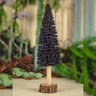 Árvore de Natal Preto e Natural 40 cm - 1