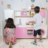 Kit Cozinha Infantil com Geladeira e Máquina de Lavar - Rosa - 3