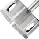 Ver imagem 2 de Serra Copo Diamantada Refrigerada 65mm Porcelanato Vidro Mármore | 02 Un