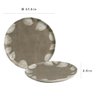 CONJUNTO C/ 6 PRATOS RASO BIO STONEWARE SEIVA Ø 27,5cm - 4