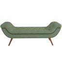 Ver imagem 5 de Kit Cabeceira Cama Box Casal 140 Cm Madrid com Puff Recamier Santorini P05 Bouclê Oliva - Lyam Decor