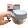 Processador Manual De Alimentos Funcional Aço Inox Médio - 3