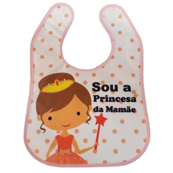 Kit Travesseiro e babador impermeável Princesa – Ref 313