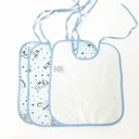 Ver imagem 1 de Babador impermeável de amarrar – Ref. 118M – Pacote com 3 unidades – Linha Xandico