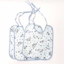 Ver imagem 2 de Babador impermeável de amarrar – Ref. 118M – Pacote com 3 unidades – Linha Xandico