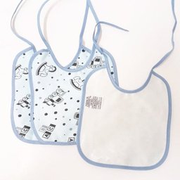 Babador Impermeável de Amarrar – Ref. 117 – Embalagem Econômica Pack C/3Unid – Linha xandico - 2