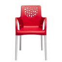 Ver imagem 2 de Cadeira Jardim Gourmet Deluxe de Polipropileno - Tk:vermelha