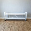 Ver imagem 1 de Rack para TV Linea 140cm Madeira Pinus Branco Artfactory Design