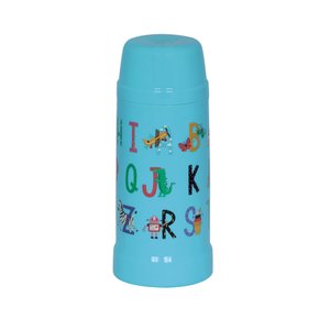 Garrafa Térmica Mini Mor Kids 300ml Ceu Azul Alfabeto