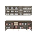 Ver imagem 3 de Cozinha Compacta 5 Peças c/Vidro Connect 100% MDF Connect Henn