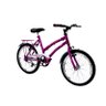 Bicicleta Infantil Feminina Aro 20 Com Garupa Tipo Ceci Para Passeio CH Bike Rosa - 1