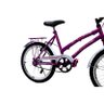 Bicicleta Infantil Feminina Aro 20 Com Garupa Tipo Ceci Para Passeio CH Bike Rosa - 2