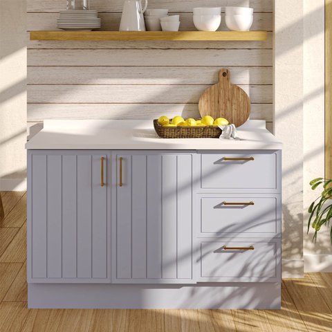 Balcão para Pia 120cm com Tampo Marselha Cabecasa Madeiraoriginals