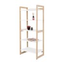 Ver imagem 2 de Prateleira Multiuso Mdf 3 Prateleiras 9 Cores: Branco