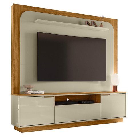 Estante Home Theater Nilo Cumaru/opala para Tv até 75” - Madetec