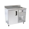 Balcão Refrigerados Venâncio 100cm Inox Borda Espelhada com Cuba 220v Vcfrh10-39368 - 1