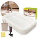 Ver imagem 4 de Colchão Inflável Cama Infantil Aveludada Noite Feliz até 22kg com Bomba de Inflar Intex