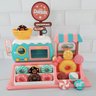 Brinquedo Mini Loja de Donuts Fenix Lojinha De Doces Confeitaria Musical com Luz - 7