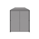 Ver imagem 7 de Mesa Escrivaninha 170cm X 60cm e Armário 2 Portas F5 Office Cor:cinza Sagrado com Preto