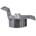 Ver imagem 5 de Kit 6 Chapinhas Chapa Inclinada 15º com Tubo Fixação Pés Palito Rosca 5/16 Zincada Gran Belo Produto