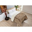 Ver imagem 3 de Coberdrom Sherpa e Flannel Everest Queen Manta Alta 150g 01 Peça - Caqui
