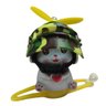 Gato Gatinho Guidao Bike Moto Motocicleta Buzina Som Decoraçao Enfeite Fofo Passeio Segurança Lazer  - 1