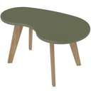 Ver mais imagens de Mesa de Centro para Sala de Estar Orgânica 91cm Pés Retrô Ariela A05 Menta - Lyam Decor