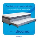 Ver imagem 6 de Bicama Solteiro Serenelife - Tecido Alpha 56