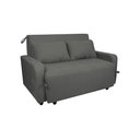 Ver imagem 1 de Sofá Cama Amora Suede Cinza B250 - Matrix