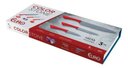Ver imagem 5 de Conjunto Facas 3 Pçs Vulcano Euro Home Original Chef Cozinha - Vermelho