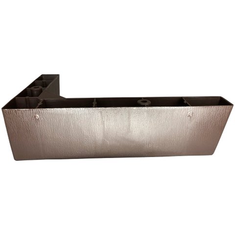 Kit 28 Pé Cantoneira Canto Sofá Poltrona Tabaco 12x21cm