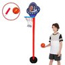 Kit Completo Cesta Basquete Infantil 1,4 M com Bola e Inflador - 1