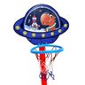 Kit Completo Cesta Basquete Infantil 1,4 M com Bola e Inflador - 5