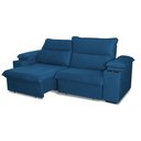 Ver imagem 5 de Sofá Retrátil Tesla 3,10m Usb e Porta Copo Suede