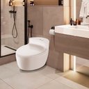 Ver imagem 2 de Vaso Sanitário Monobloco Esmaltado | Luwo 104 | Descarga 3l Eficiênte e Econômica com Jato Plus | In