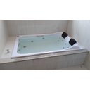 Ver imagem 2 de Banheira Dupla Amazônia COMPLETA com hidro em acrílico (1,09x1,59x0,38) 110 v