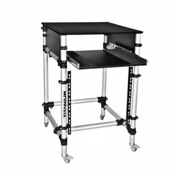 Rack Titanium Rt90g P/ Periféricos Mixer Dj e Mesa de Som - 1