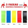 Kit Mini Band 5 Faixas Elásticas Exercício Funcional Lorben - 2