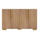 Ver imagem 6 de Aparador Buffet 4 Portas Com Pés Quadrados Rustic/natural