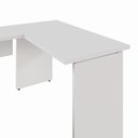 Ver imagem 5 de Mesa Escrivaninha 135cm Tampo 30mm Pés Painel F5 Office