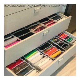 Colmeia Organizadora para Bebês Closet Guarda-Roupa 10 Divisórias Grande - 2