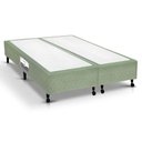 Ver imagem 1 de Cama Box Base Queen Poli Tecido Green (158x198x23) - Castor