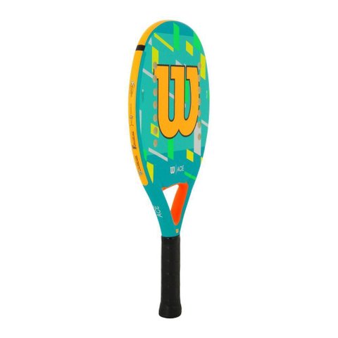Raquete de Beach Tennis Ace Wilson Azul/laranja