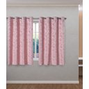 Ver imagem 1 de Cortina Jacquard Tecido Rosê 2,80x1,80 para Varão