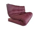 Ver imagem 1 de Futon 02 Lugares Slim 128x188x10cm - Cor Vinho