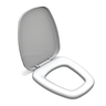 Assento Tampa para Vaso Sanitário Almofadado Compatível Monte Carlo Branco Durín - 2