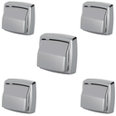 Ver imagem 1 de Kit 5 Acabamento Valvula Descarga Deca Hydra Max Abs Cromada